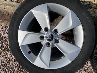 Sada originálních kol Škoda NEVIS 5x112 R16 - 5