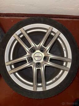Alu dezent 5x112 r17 zimní pneu 205/45/17 - 5