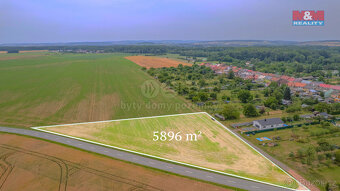 Prodej pozemku k bydlení, 5896 m², Chropyně - 5
