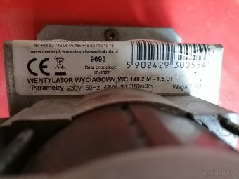 Odtahový ventilátor+silnostěnné roury - 5