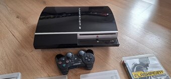 PlayStation 3 Fat 80 GB – GTA San Andreas - 4x Hra - 5