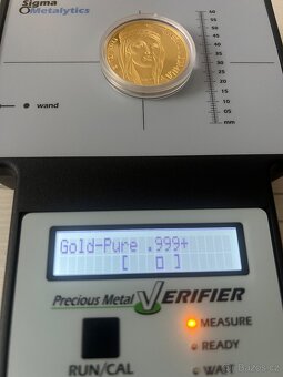 Zlato / zlatá mince 1oz Kněžna Ludmila proof - 5