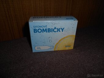 Stará, opředená, sifonová láhev. - 5