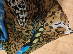 Společenská halenka s netopýřími rukávy - 5