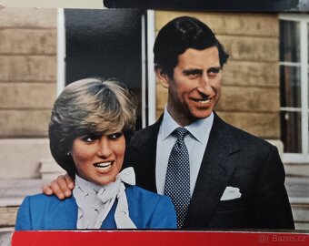 7x pohlednice Anglie: Charles a Diana. Anglie. RARITA. - 5