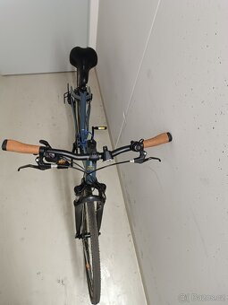 Trekingové kolo Decathlon Riverside 500 – nízký rám, tmavě m - 5