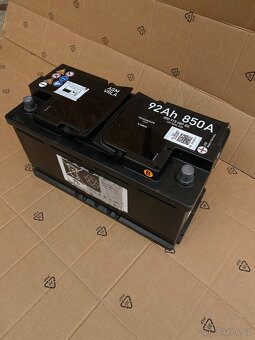 Autobaterii 12v 92Ah 850A Start/Stop AMG do VW (nová) - 5
