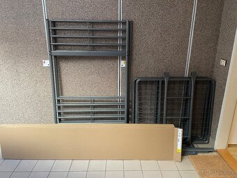 Kovová patrová postel z Ikea - 5