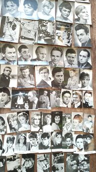 Pohlednice a fotografie herců a hereček - 5