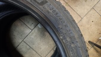 Zimní sada Dvojrozměr 265/40 A 305/35 R21 Michelin - 5