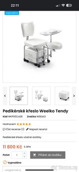 Mobilní křeslo na pedikúru a manikúru - 5