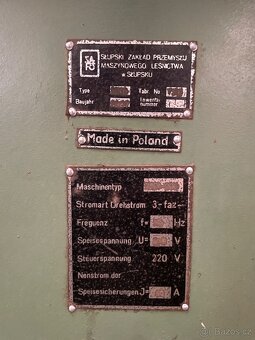 Pásová bruska ZEFAM DZJA 2,10 metru. - 5