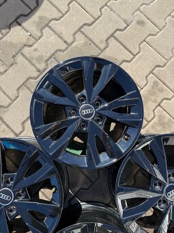 Alu Audi 5x112r16 6,5J ET43 černé - 5
