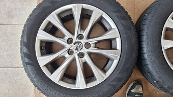 Alu kola Toyota 18" 5x114,3 zimní pneu 235/55 R18 7-8mm Rav - 5