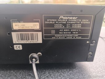 Kazetový deck Pioneer CT-W208R - 5
