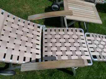 Originální zahradní nábytek Garpa, lehátka, křeslo, Spojené - 5