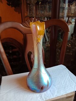 Krásná,autorská secesní váza - Václav Štěp - 5