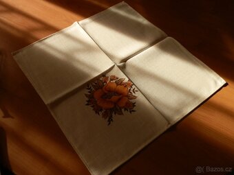 Retro prostírání / dečky 6ks - 5