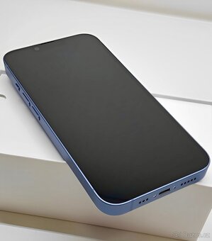 iPhone 14 Blue BATERIE 100% TOP - 5