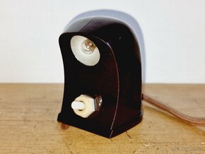 Stará bakelitová stolní lampička NS3, série 001 - 5