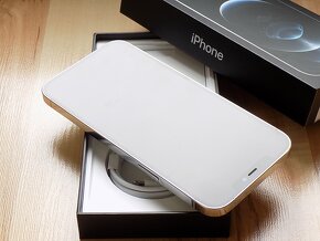 APPLE iPhone 12 Pro MAX 256GB Silver - ZÁRUKA - TOP STAV - 5