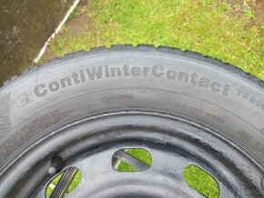 Zimní pneu s diskem 195/65/15 Continental - 5