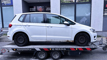 Vůz na náhradní díly VW Golf 7 Sportsvan 2015 CRKB MWW LC9A - 5