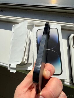 Iphone 14 pro 256 gb black černy - 5