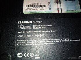 Fujitsu Siemens Esprimo mobile V6535, Asus X54H - 5