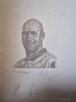 Jan Koller 50 - 1x bankovka + 2x grafický list - 5