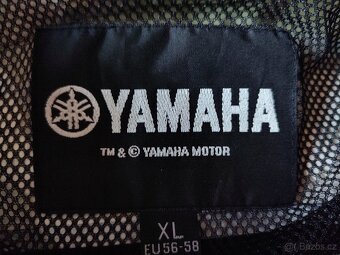 Moto bunda originál YAMAHA vel. XL - min. použitá - 5