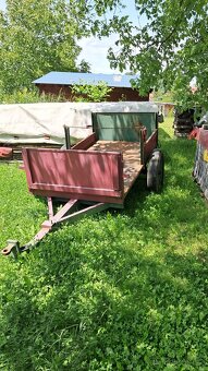 Prodám káru ,vlek za traktor - 5