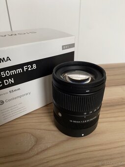 Sigma 18-50 mm f/2,8 DC DN pro Fujifilm X - 5