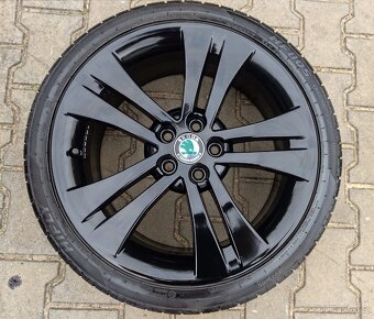 Disky originální Škoda Fabia II, Roomster 5x100 R17 - 5