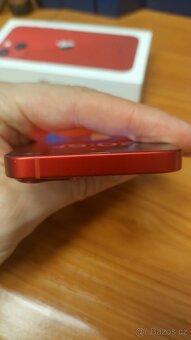 Apple Phone 13mini 128GB RED, skvělý stav, bater85%,zár.12m - 5