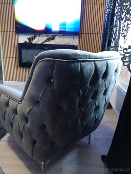 Prodám novou Luxusní sedací soupravou 3+3+1 - 5