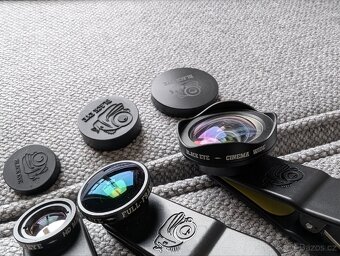 3 Objektivy BLACK EYE na mobilní telefony - 5