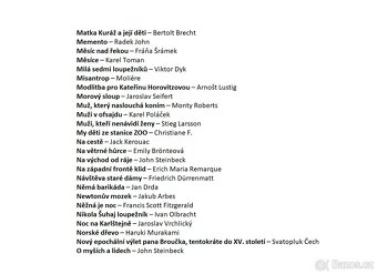 Vypracované maturitní otázky - český jazyk (ČJ) - četba - 5