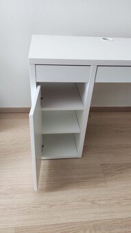 Bílý psací stůl MICKE - 5