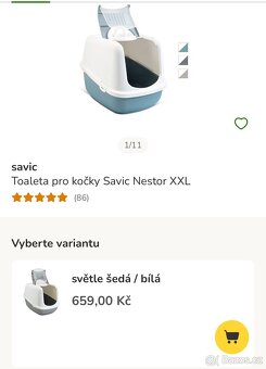 Záchod pro kočky Savic nestor XXL - 5