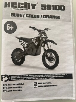 Děcká cross motorka-Hecht 59100 - 5