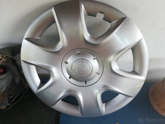 ORIG. POKLICE ŠKODA 15",Jen 1 KS, OR. C. 5J0601147C MHB - 5