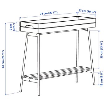 Stojan na rostliny VANILJSTÅNG 67 cm - 5