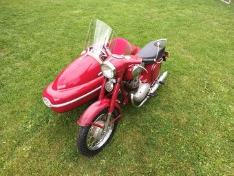 Jawa 350 se sajdou Velorex 560 - 5