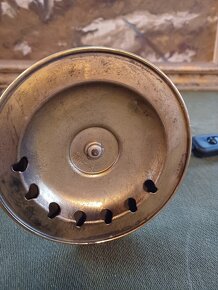 Mosazná lampička na stůl i stěnu - 5