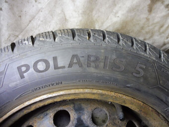 Prodám 2 orig.14" plech. kola + zimní pneu. PEUGEOT 206 - 5