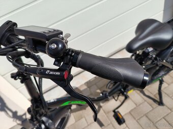 Skládací Elektrické kolo 500 W Dvě baterie 24 Ah Moped - 5