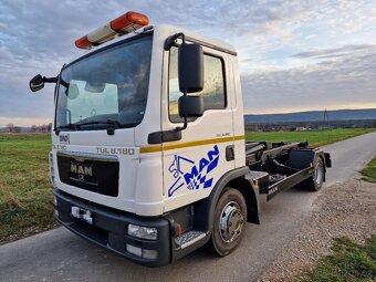 MAN TGL 8.180 HÁKOVÝ NOSIČ KONTAJNEROV EURO-5 - 5