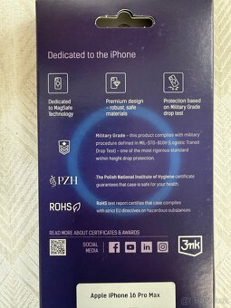 Ochranný kryt MagCase iPhone 16 Pro Max | grafitový - 5