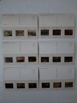 POHLEDNICE s diapozitívem  ČSSR  nepopsané - 5